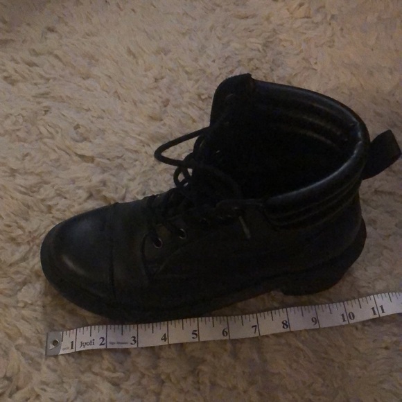 Dr. Martens Alexandra Block Heel Combat Boots - Picture 8 of 9